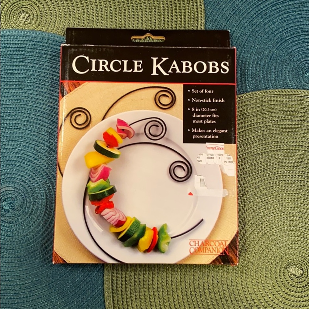 Circle kabobs - set of 4